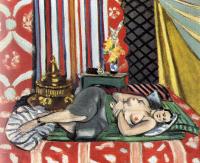 Matisse, Henri Emile Benoit - odalisque with gray culottes